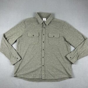 7 Diamonds Men's Green Button-Up Shirt